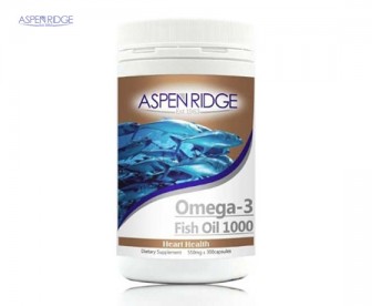 Aspen Ridge 爱睿智 深海鱼油欧米茄3 1000mg 300粒 Aspen Ridge 爱睿智 深海鱼油欧米茄3 1000mg 300粒